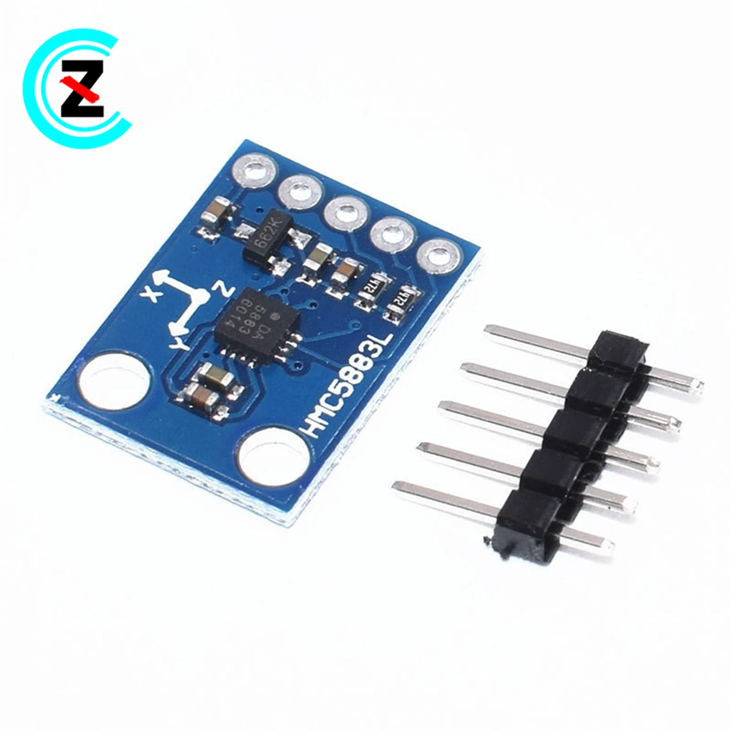 Трехосевой электронный компас с магнитным полем Электронный датчик компаса Модуль GY-273 HMC5883L