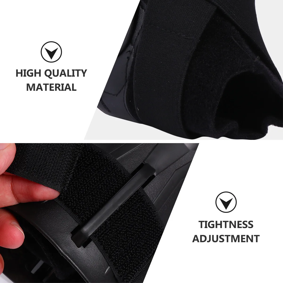 Breathable Adjustable Ankle Support Brace Sports Ankle Pads Fixed Pressure Protection for Running Cycling Weightlifting