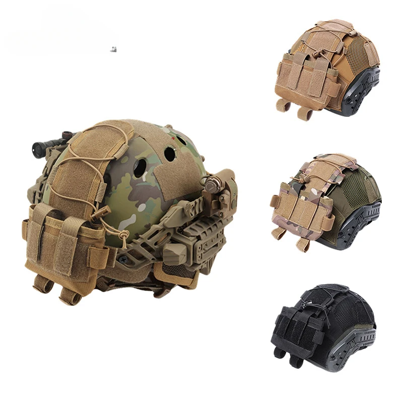 Tactical Pouch MK2 Battery Case For Helmet Airsoft Hunting Camo Battery Pouch Military Combat FAST Helmet Balance Weight Bags