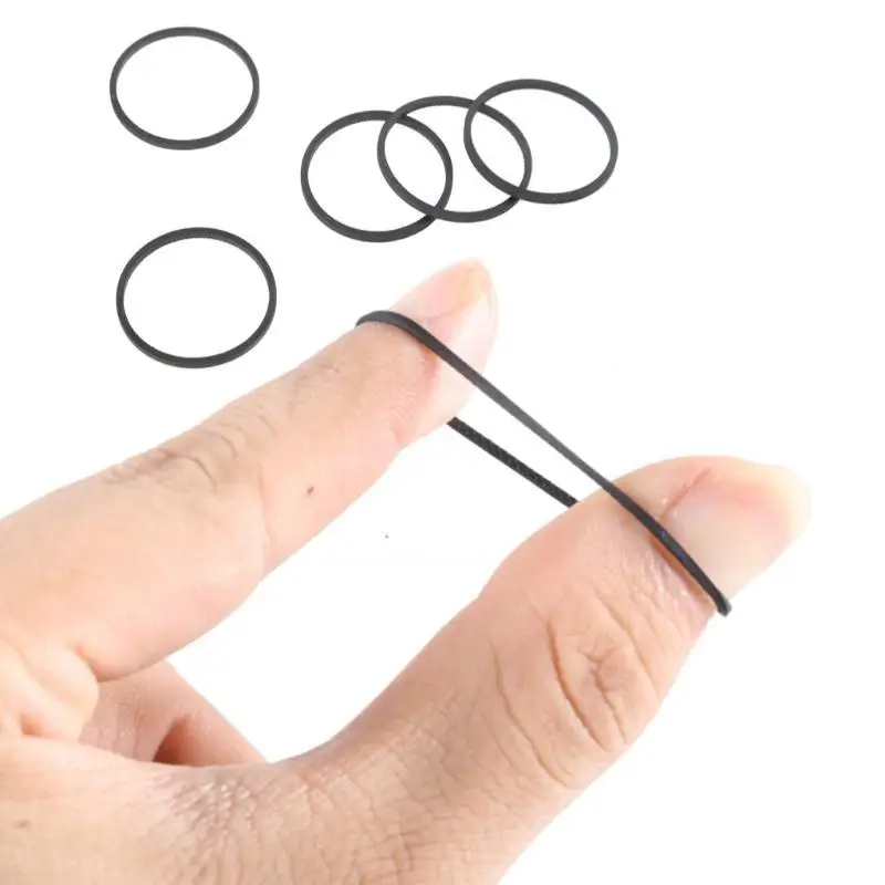 31BA Rubber Drive Belts 0.7mm لمشغلات الكاسيت مسجلات الشريط Durnerers 50pcs