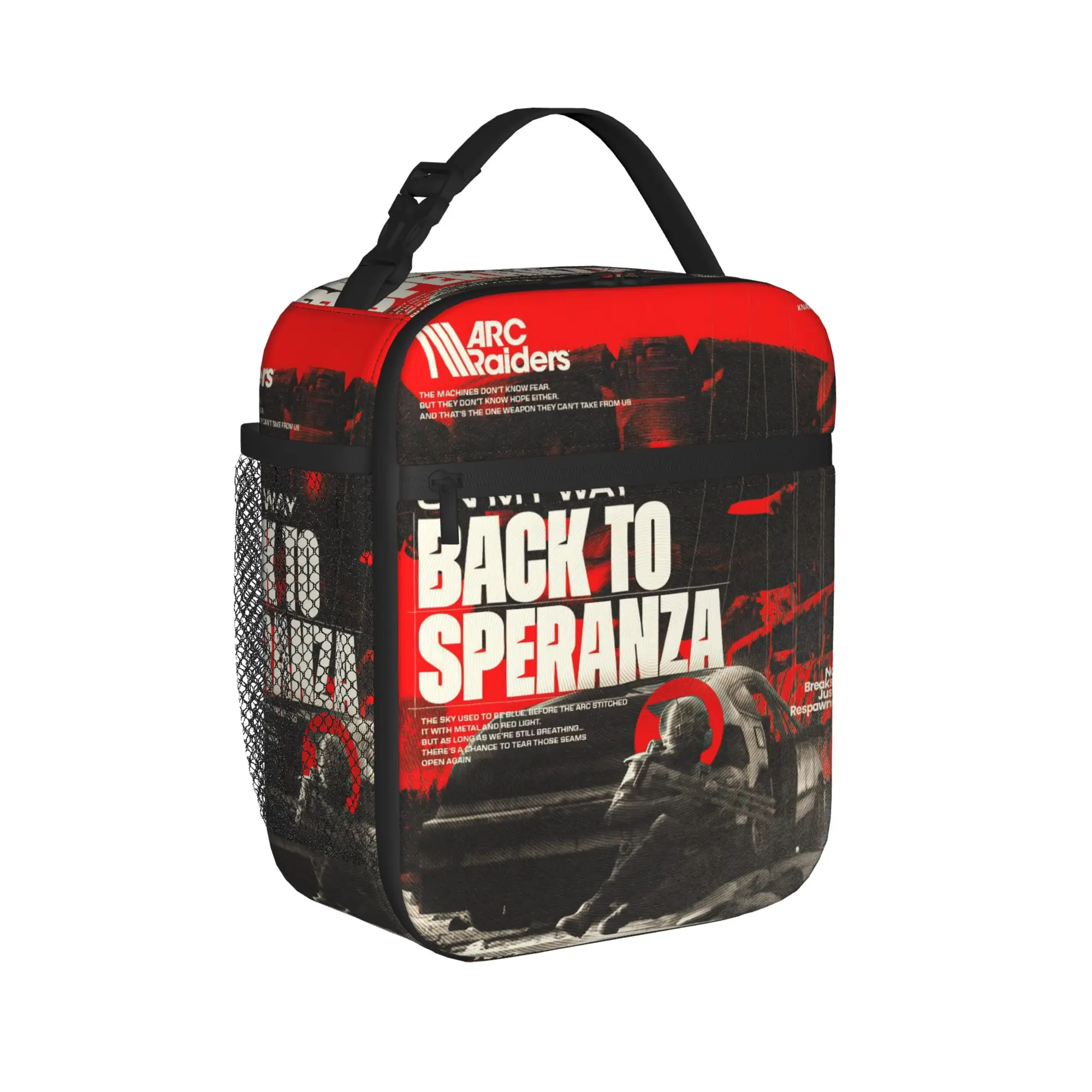 ARC Raiders Insulated Lunch Bags Leakproof Sci-Fi Adventure Reusable Cooler Bag Tote Lunch Box College  Outdoor Men Women