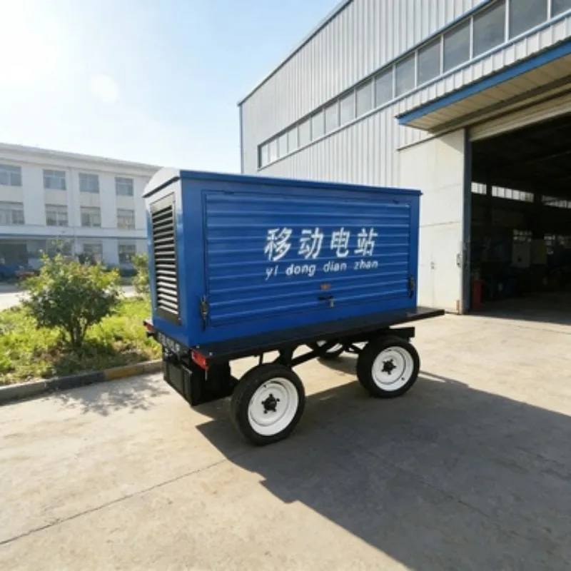 Single Phase Diesel Generator Set 50kW 62.5kVA Silent Power Unit 230V for Home Office Building Backup Power Supply  