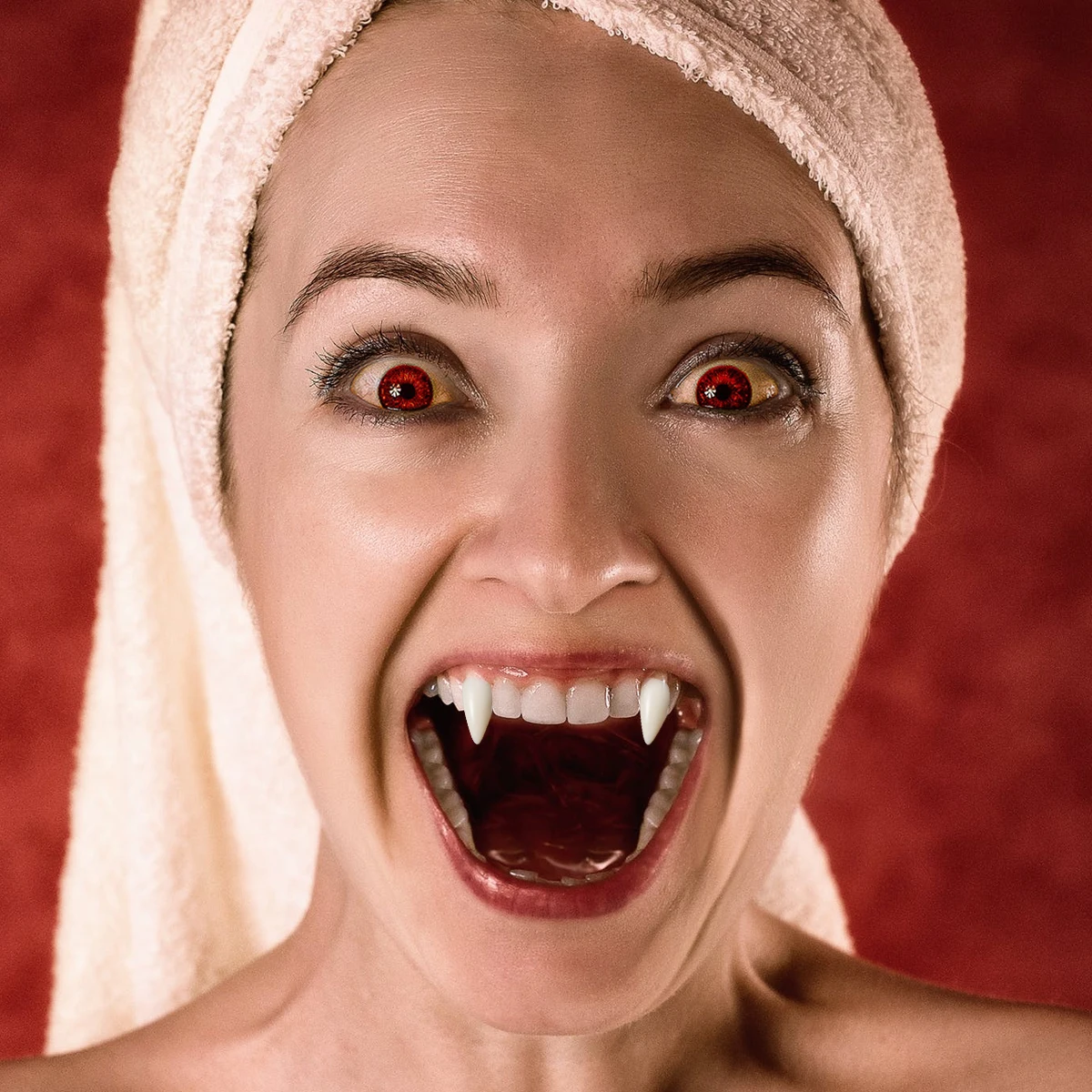 

Vampire Fangs Halloween Teeth Fake Fangs Horror Party Props Costume Accessory Unisex Masquerade Cosplay