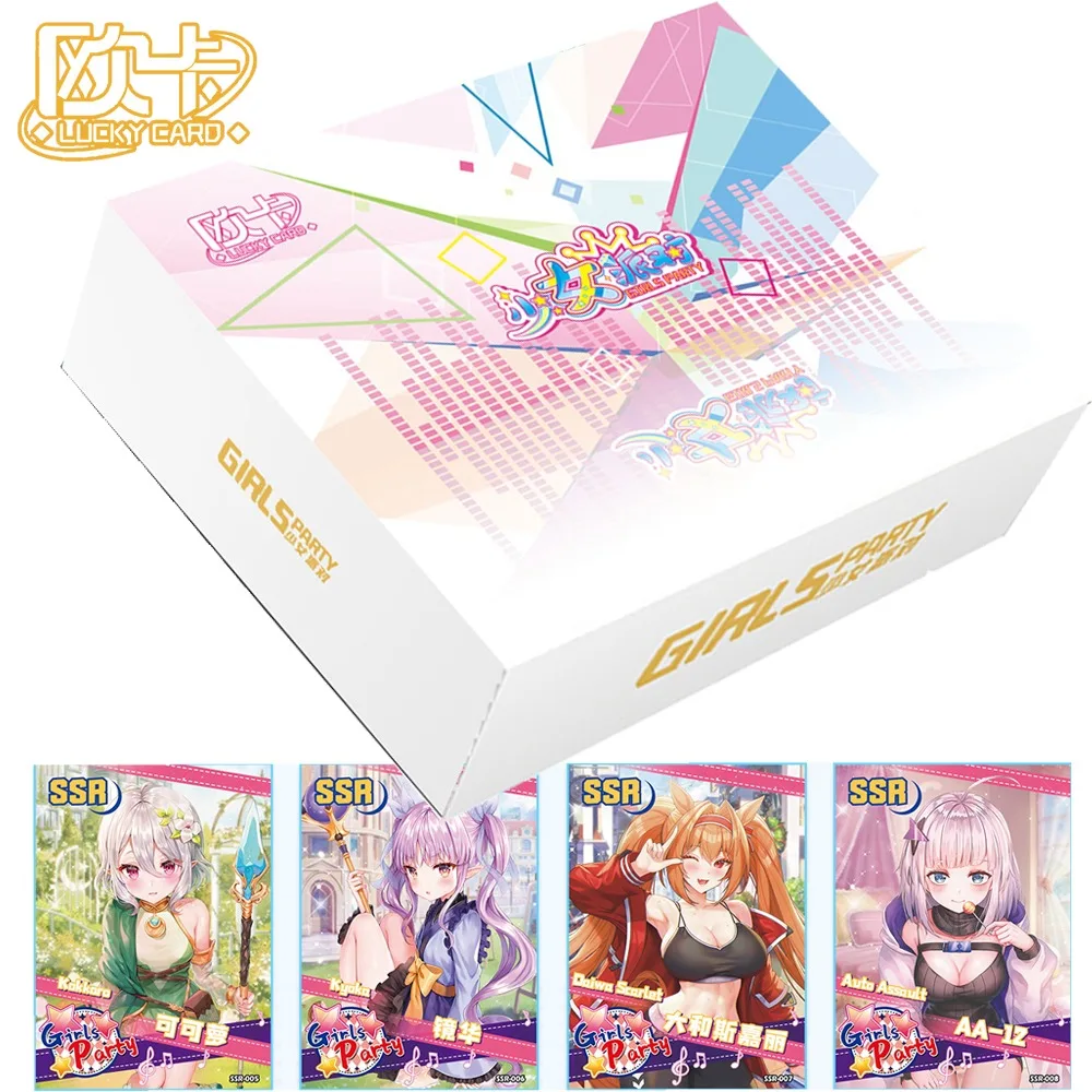 

Girls Party Collection Card For Child Goddess Story Ishtar Pawer Gotoh Hitori Cute Temptation Girl Limited Game Card Kids Gifts