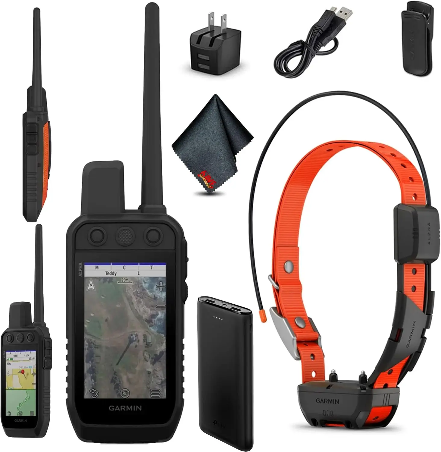 

Handheld Advanced Training & Tracking System for Hunting Dogs Bundle with Garmin Alpha TT25 Dog Tracking Collar with GPS
