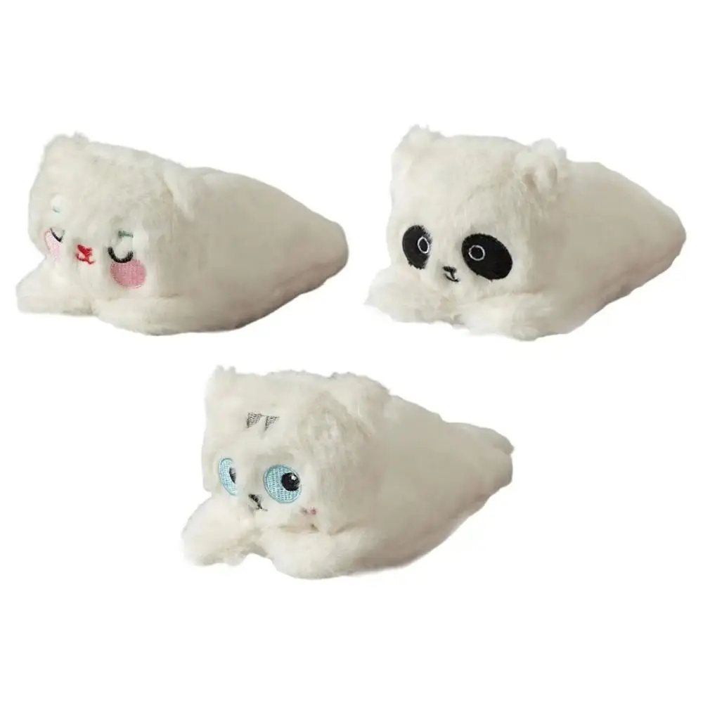 

Animal Doll Kitten Plush Pencil Case Cute Design Large Capacity Panda Plush Pen Bag Soft Touch Zipper Closure