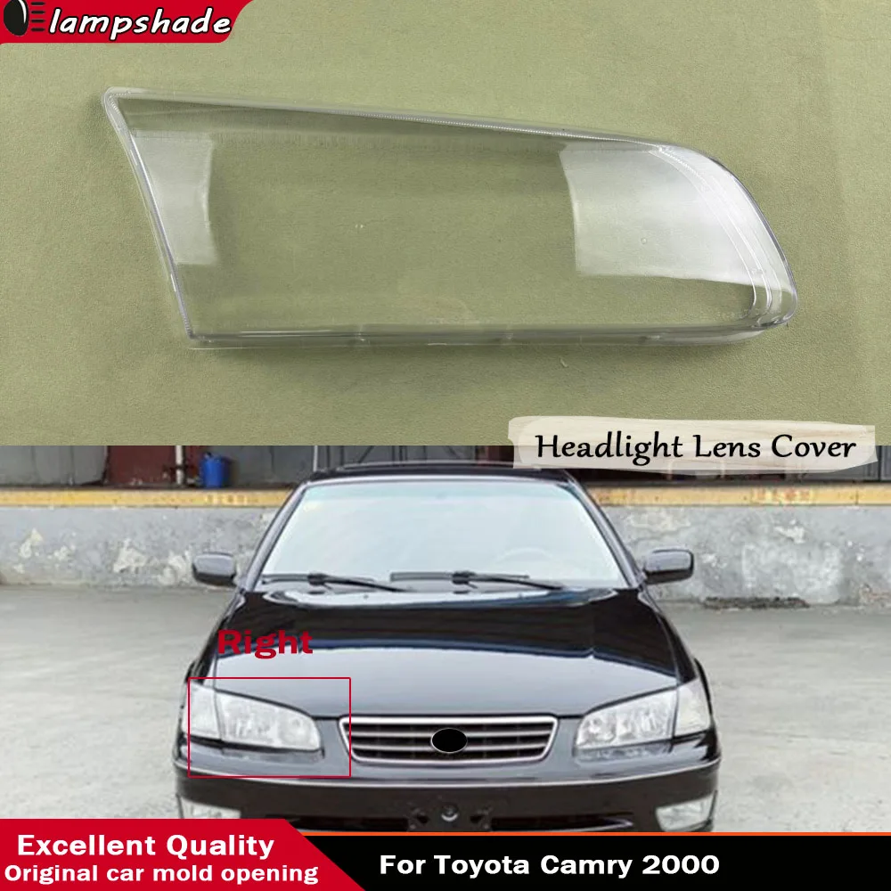 

Для Toyota Camry 2000: передняя крышка фары, стеклянный плафон, сменный прозрачный корпус фары (замена оригинального)