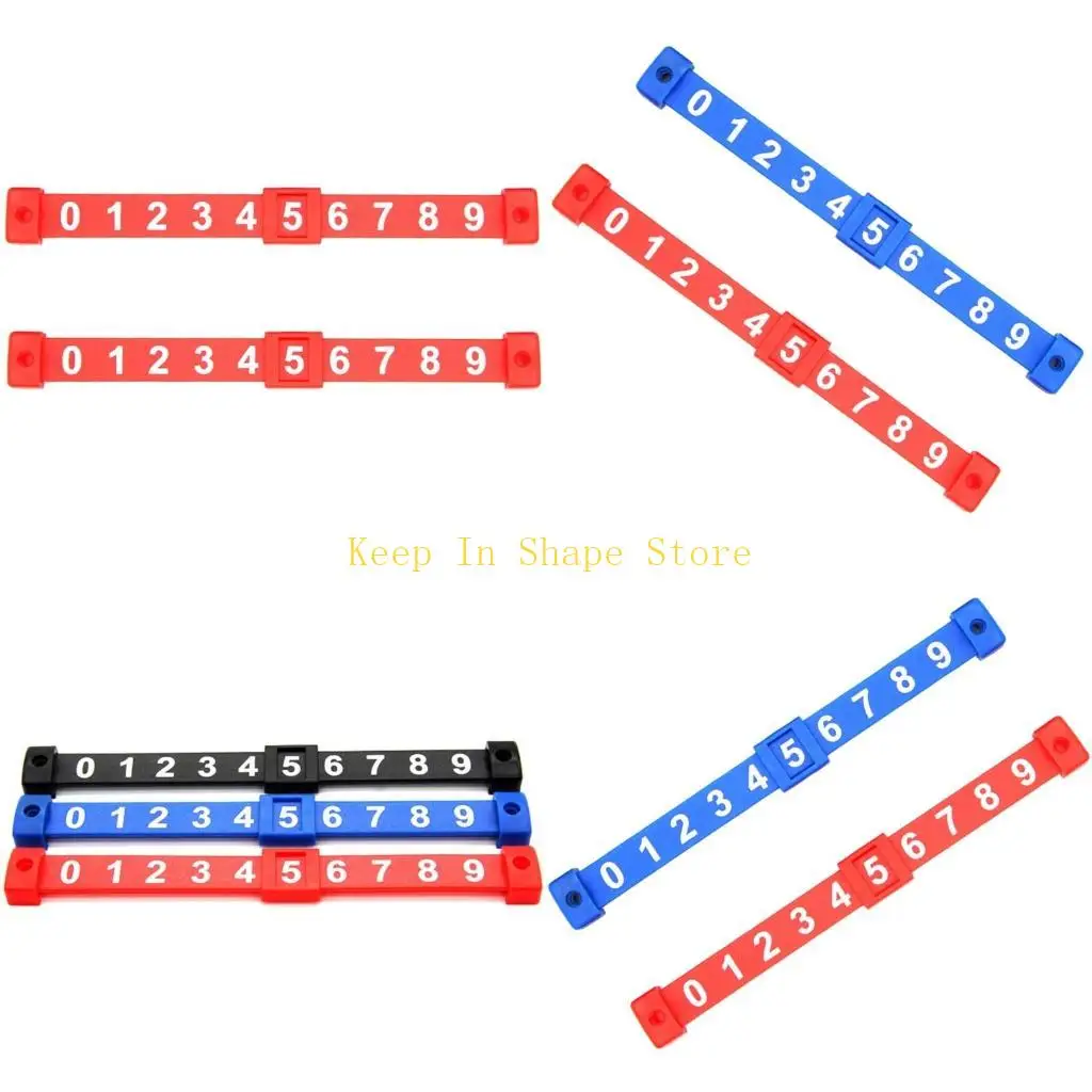 

U1JC 2Pcs Football Score Counters Marker Table Game Score Goal Counter Table Football Counter Plastic Billiard Score Board