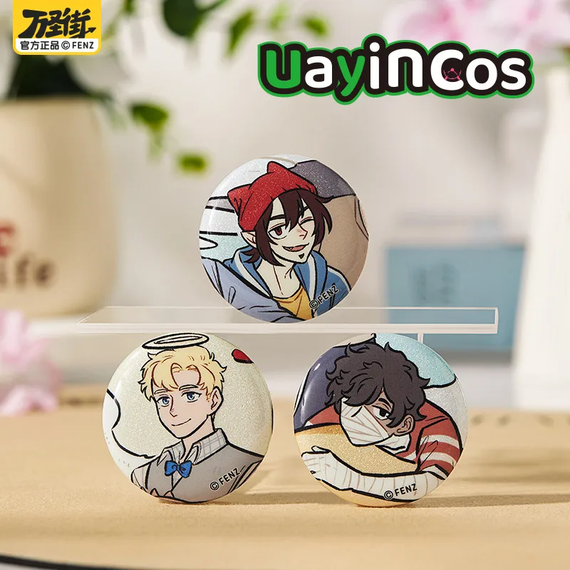 

В наличии оригинальный All Saints Street жесть значок брошь булавки орнамент аксессуары для кукол аниме фигурка игровая игрушка детский подарок