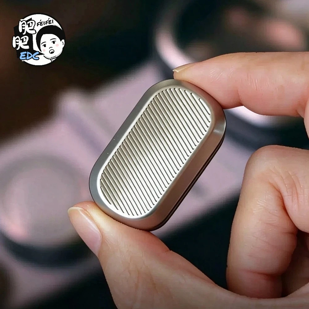 FeiFei EDC Yan Gui Mechanical Magnet Fidget Slider Stress Relief Toy Stainless Steel Anxiety Relief Gadgets EDC Pocket Toy