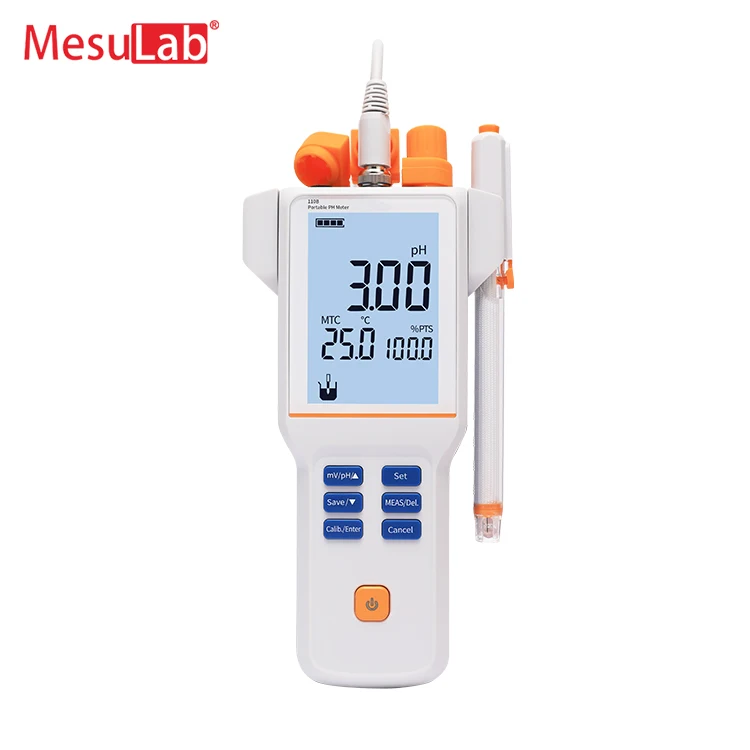 MesuLab ME-PH110B with puncture electrode food Lab digital portable ph meter tester price