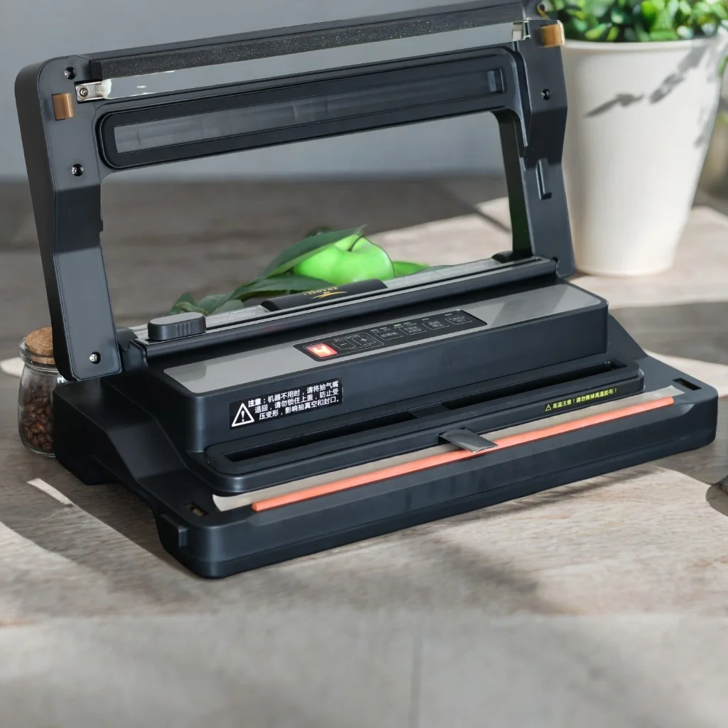 التجارية 300 مللي متر الكهربائية فراغ السدادة آلة التلقائي البلاستيك جهاز غلق أكياس الطعام للاستخدام المنزلي في الهواء الطلق المطبخ سيارة #3