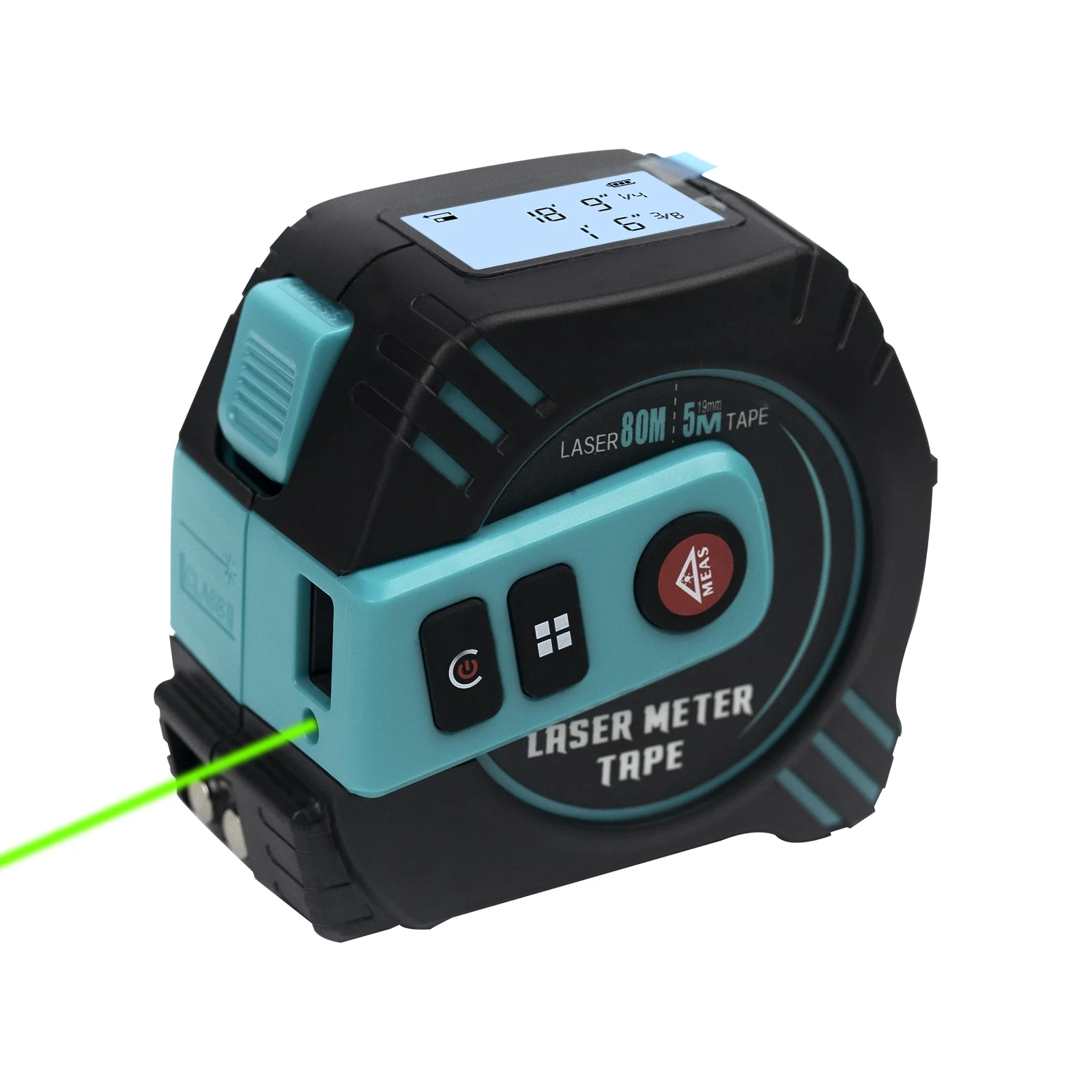 New Type Hot Sale ±3mm Accuracy Laser Measuring Tape 80M Long Range Laser Measure Tool
