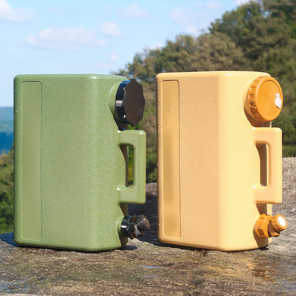 

Контейнер для хранения воды на 20 л с краном, ведро для питьевой воды, держатель для диспенсера для воды большой емкости для автомобиля, кемпинга