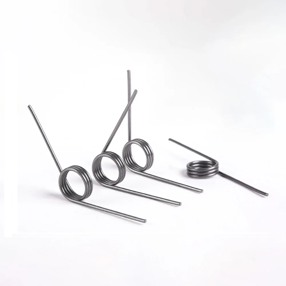 5PCS Torsion Spring 0.3mm Wire Diameter 304 Stainless Steel Rotate Left Torsion Spring 45 60 90 120 180 270 Degrees
