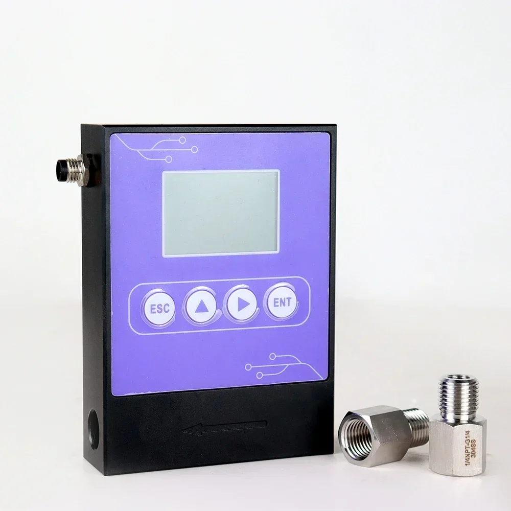 

Factory Price High Precision Flowmeters Small Flow Digital 4-20mA RS485 Propane Oxygen CO2 Micro Thermal Mass Flow Meter