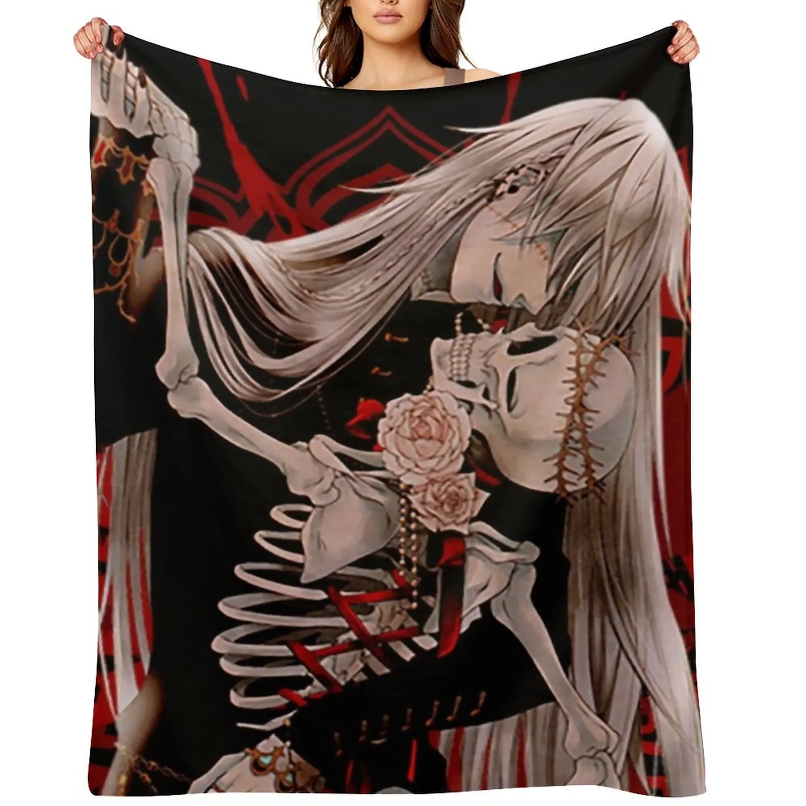 

Undertaker Black Butler Throw Blanket Warm Moving Soft Winter beds Blankets