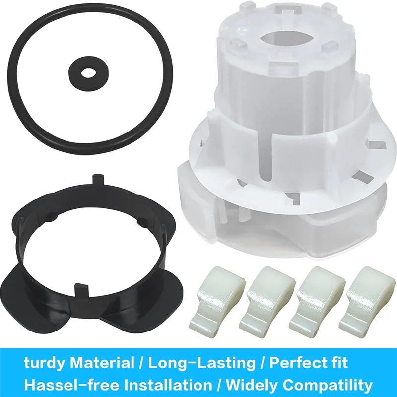 B58B-2 Sets 285811 Agitator Repair Kit Medium Cam, Agitator Dogs Washer Parts Replaces 2744, 285746,285811VP,3347410,3351001