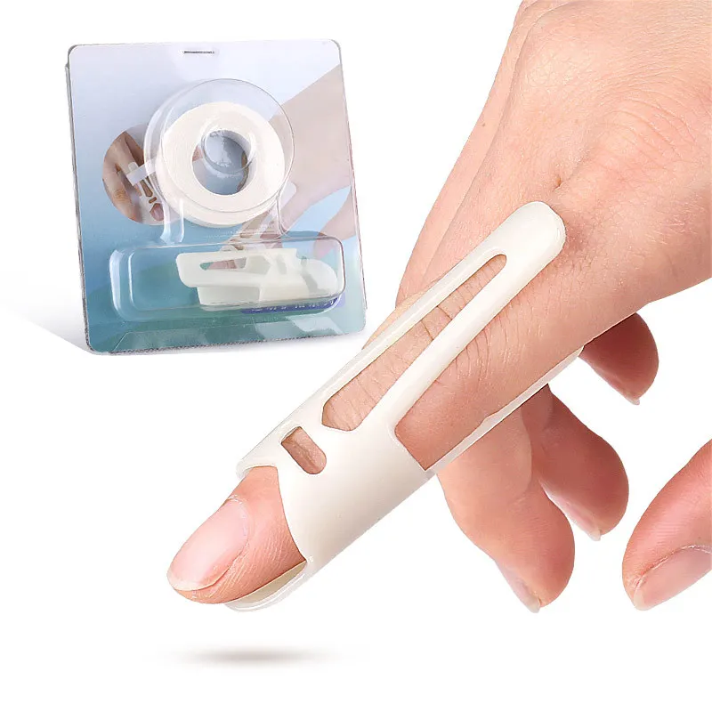 1Pcs Finger Splint Brace Adjustable Finger Support Protector Arthritis Corrector Joint Finger Straightener Brace Correction