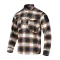 Orange-black Plaid