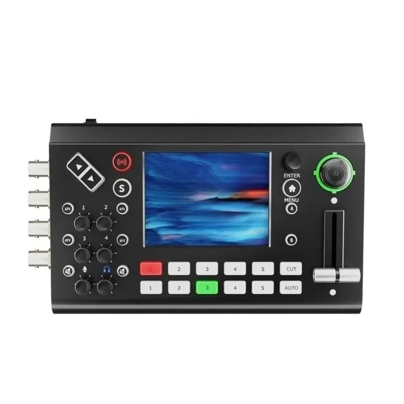 Mini ISO 10 Channel All-in-One Video Switcher 4 SDI Input