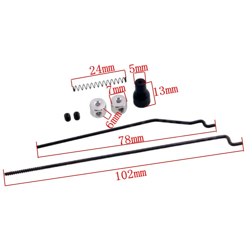 1 Set 02056 HSP Spare Parts Throttle / Brake Assembly For 1/10 RC Cars Model Remote Control Toys