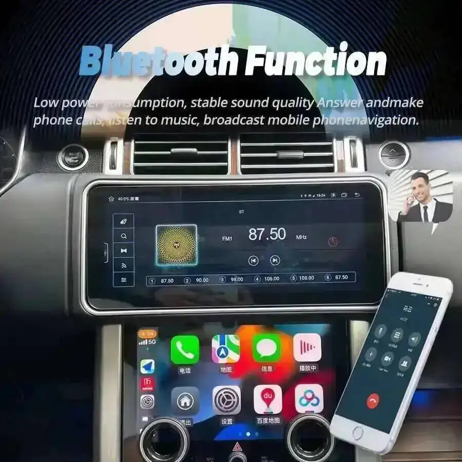 H Android15 For Land Rover Range Rover L405 2013-2017 Car Radio Carplay Multimedia Video Player Carplay GPS Navigation Head Unit