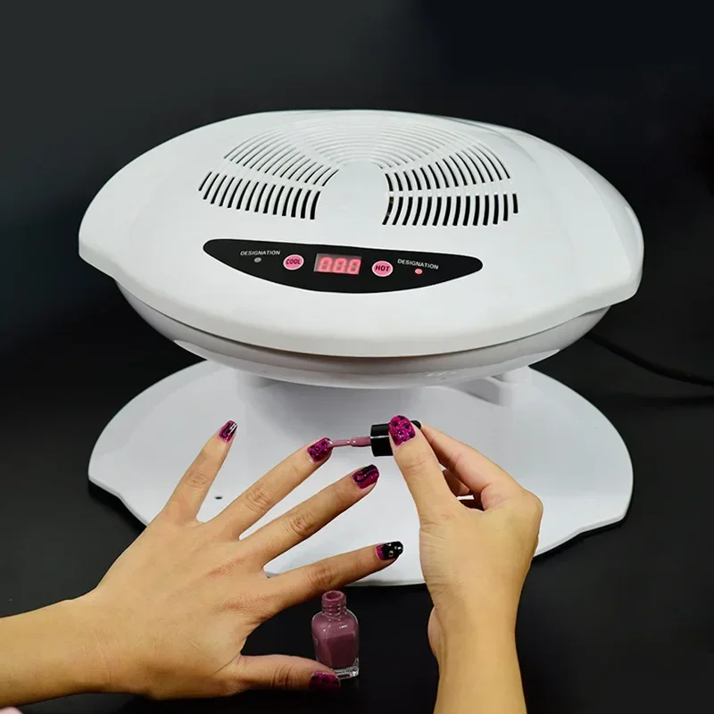 Alta potência unha polonês secador, Fan Manicure máquina de unhas, Nail Art equipamentos, cura rápida unha lâmpada, 110V, 400W