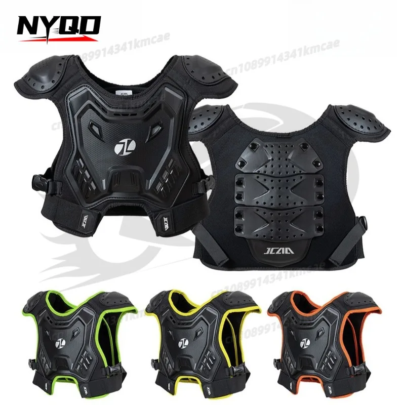 

Детская мотоциклетная защита: противоударный нагрудник для велоспорта, беговелов, подростковых гонок и внедорожных видов спорта