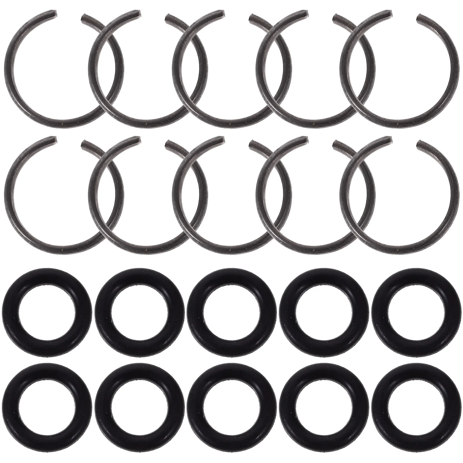 

10 Sets Wrench Ring Pipe Retaining for Impact Clips Suite Socket Retainer Rings Friction Drive