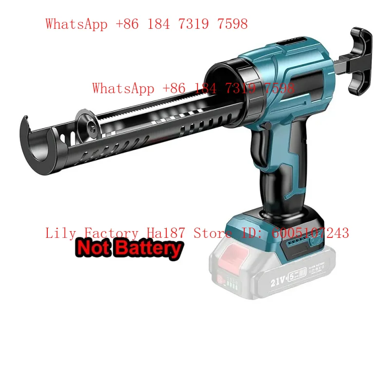 Electric sealant gun without lithium battery 4-speed cordless sealant gun for doors and windows sealant gun used