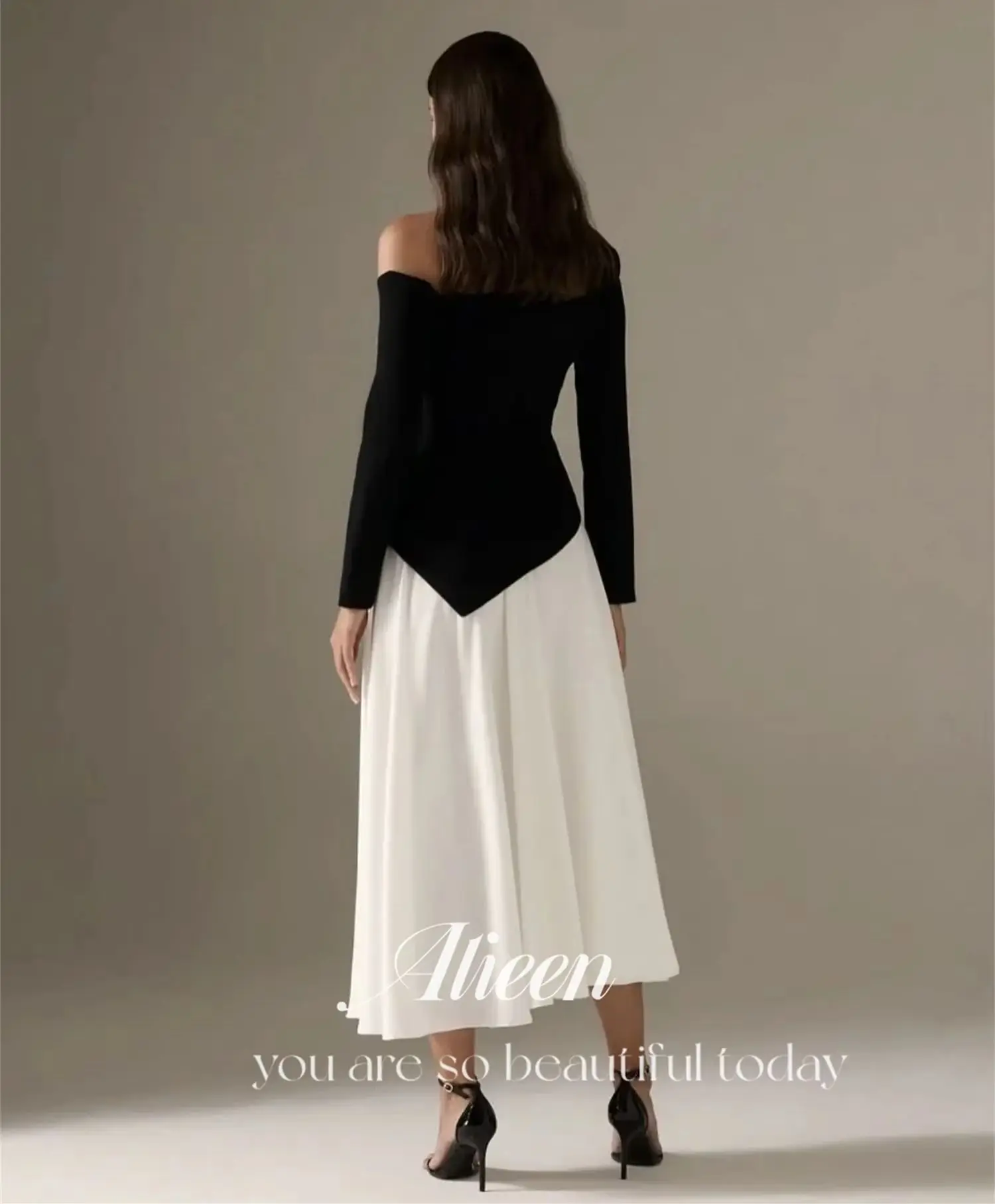 Aileen Customized Best Selling Evening Dresses for Special Occasions Long Elegant Evening Dresses Woman 2024 Off-shoulder Grace image 5