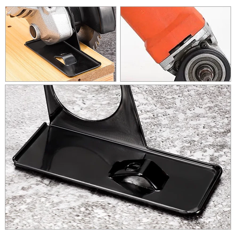 

Aluminum Alloy Angle Grinding Machine Bracket Dirtproof Cover Stable Support For Cutting Machine Woodworking Tools Angle Support