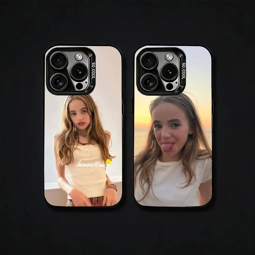 

N-Nell Fisher Phone Case For iPhone17, 16,15,14,13,12 Pro Max Black Candy Matte Shockproof Cover