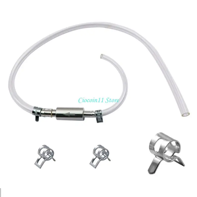 Y1UB Car Motorcycle Brake Fluid Bleeder Brake Bleeder Hose For Quick Air Removal