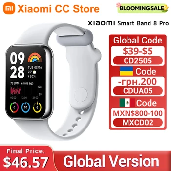 להקה חכמה xiaomi 8 פרו גלובל-צמיד פעילות, חדש ולא נפתח