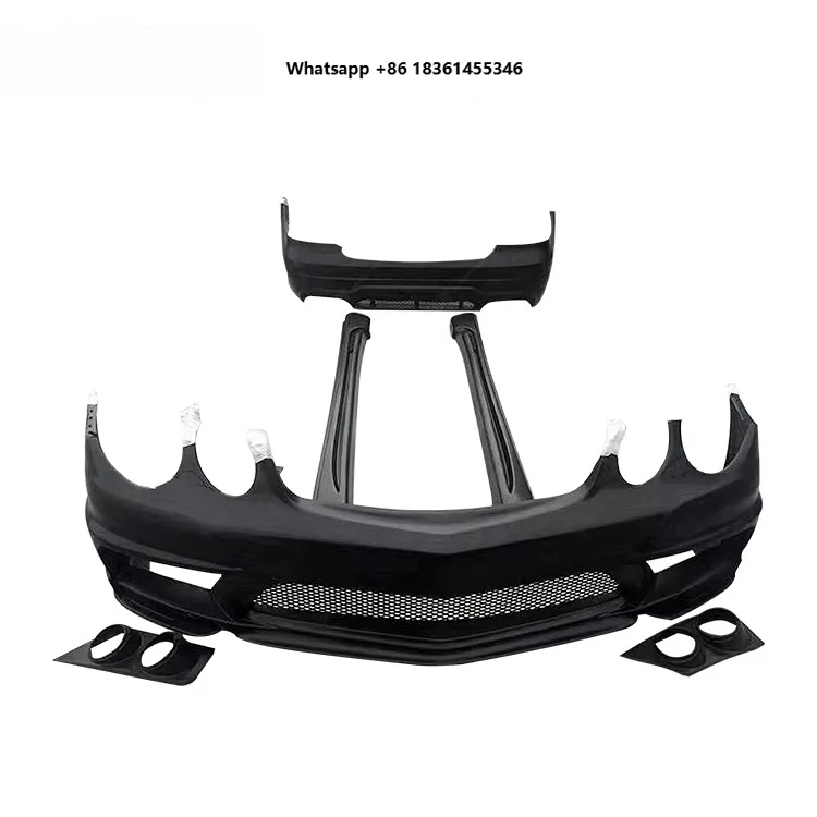 

Hot Sale W Style Body Kit for E-Class W211 With Front Rear Bumper Side Skirts Auto Accessones