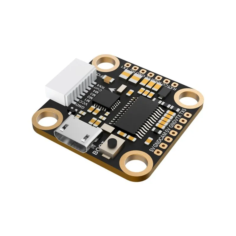Foxeer F722 V2 Mini MPU6000 3-6S Dual BEC OSD Micro USB Controle de vôo para câmeras RC FPV Racing Freestyle Foxeer