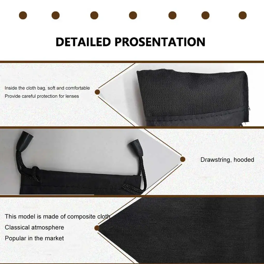 Sunglasses Pouch Anti-scratch Eyeglasses Pocket Eyewear Storage Bag 3