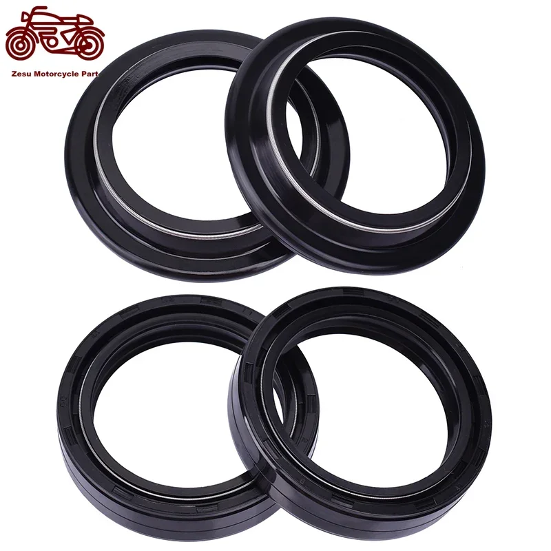 Motorcycle Front Fork Oil Seal Dust Cover For Har/leyDavidson FLHRI FLHTC FLHTCI 1340 Electra Glide FLST 1340 Heritage Softail