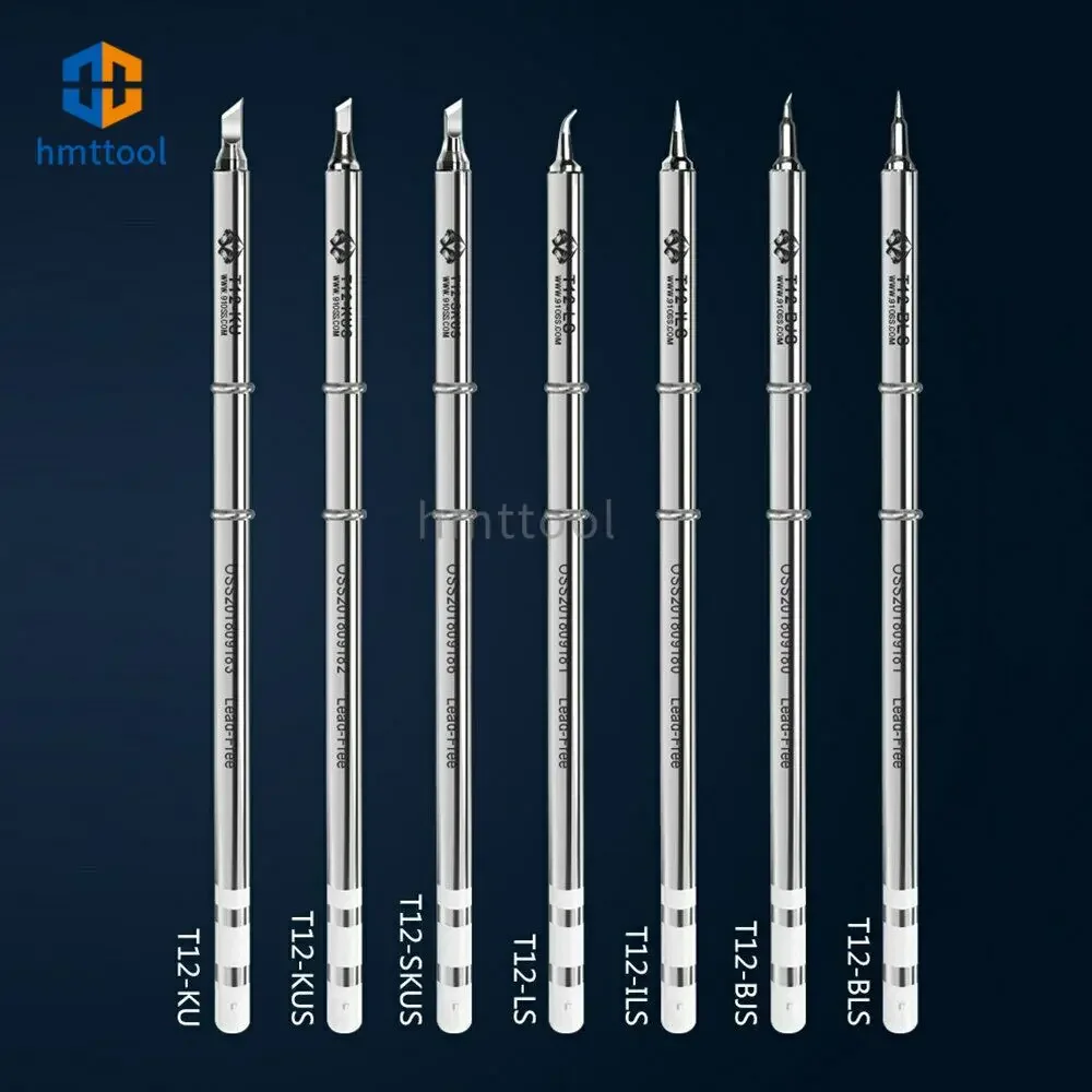 7pcs/set OSS Heat Conductive Heating Element Soldering Iron Tips T12 Heating Core For OSS T12 Soldering Station