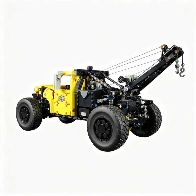 1215pcs MOC Matt S Off Road Recovery Heavy Model Building Blocks Home Decor Desk Display Shelf Accent Collector Gift For Adults