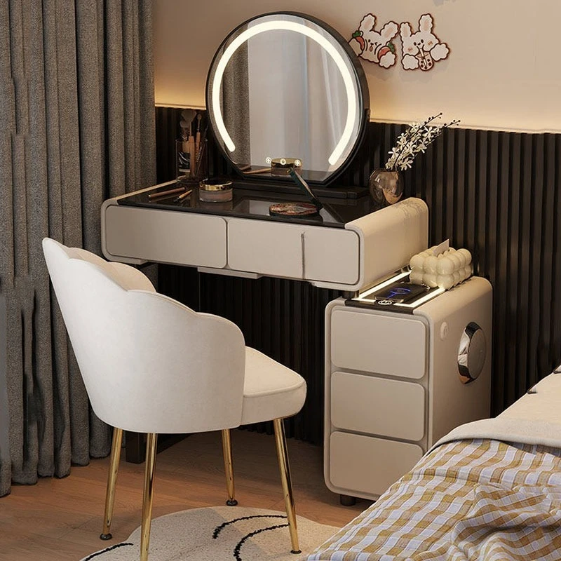 Big Size Decoration Vanity Table Fashion Interior Luxury Save Space Dressing Table Salon Comoda Pra Quarto Unique Furniture