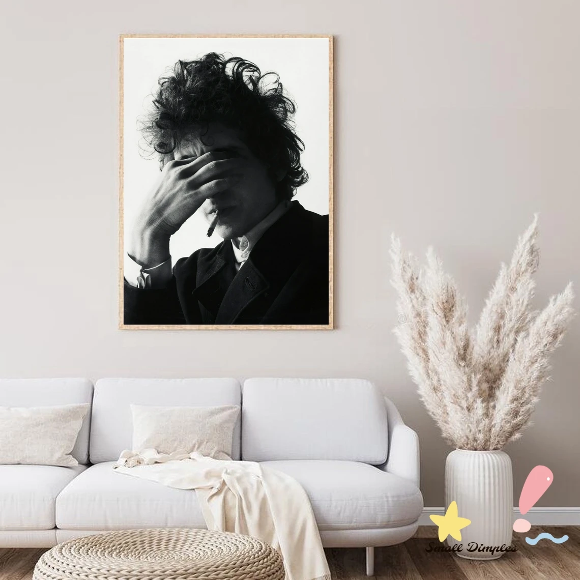 Bob Dylan Music Star Poster Canvas Art Print Home Decoration Wall Painting ( No Frame )