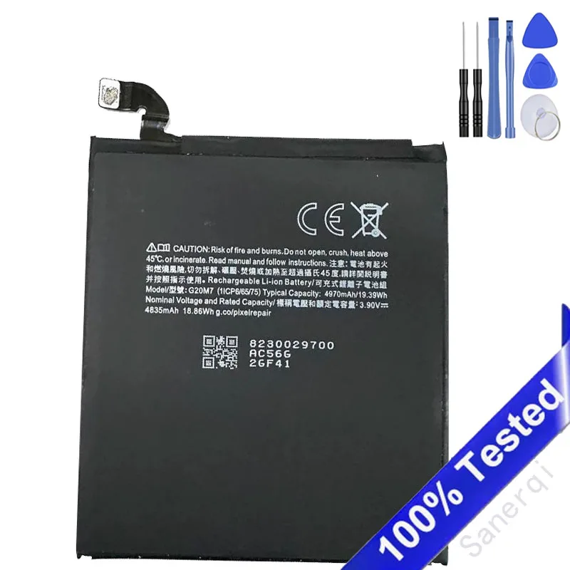G20M7 GLE28 GD1J6 4885mAh 5079mAh Battery For Google Pixel 10/Pixel 10Pro/Pixel 10Pro XL mobile phone battery  Batteries + Tools