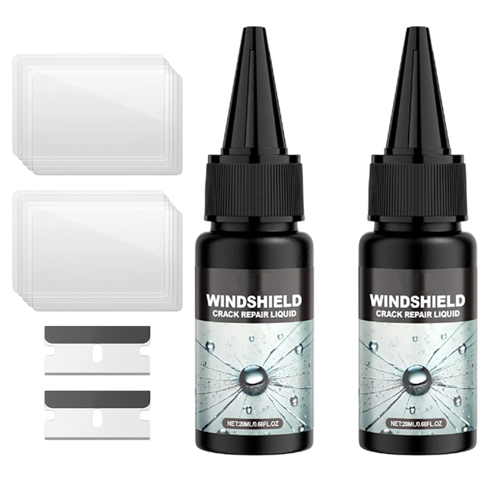 Multifunctional Repair Windshield Repair Kit Advanced Resin Formula Cost-Effective Solution Efficient Repair Process