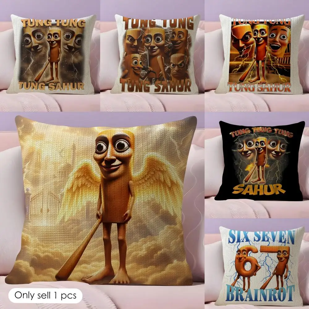 capa-de-almofada-tung-tung-sahur-67-six-seven-em-linho-natural-tecido-organico-com-impressao-dupla-face-decoracao-para-sofa-e-casa-presente-capa-de-travesseiro