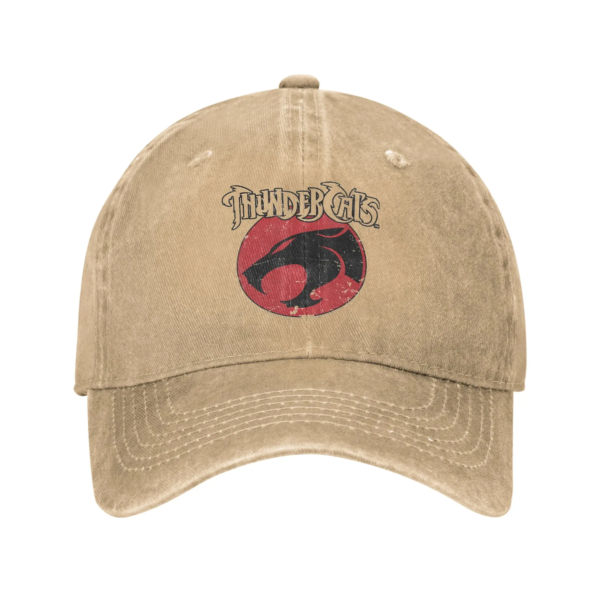 Vintage Thundercats Comedy Film Baseball Cap for Men Women Distressed Denim Snapback Hat Anime Outdoor Workouts Gift Hats Cap