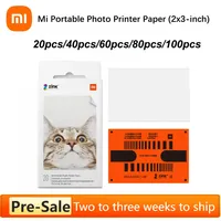 Global Version Xiaomi Mi Portable Photo Printer Paper 2x3 inch Self-adhesive For Xiaomi ZINK AR Pocket Printer 1s