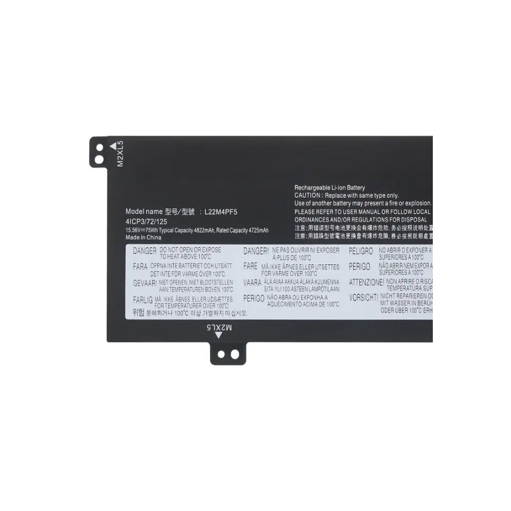 

15,56 В 75 Втч 4822 мАч L22M4PF5 Аккумулятор для ноутбука Lenovo Xiaoxin PRO 16 2023 ARP8 IRH8 L22X4PF5 L22B4PF5 L22D4PF5 L22C4PF5